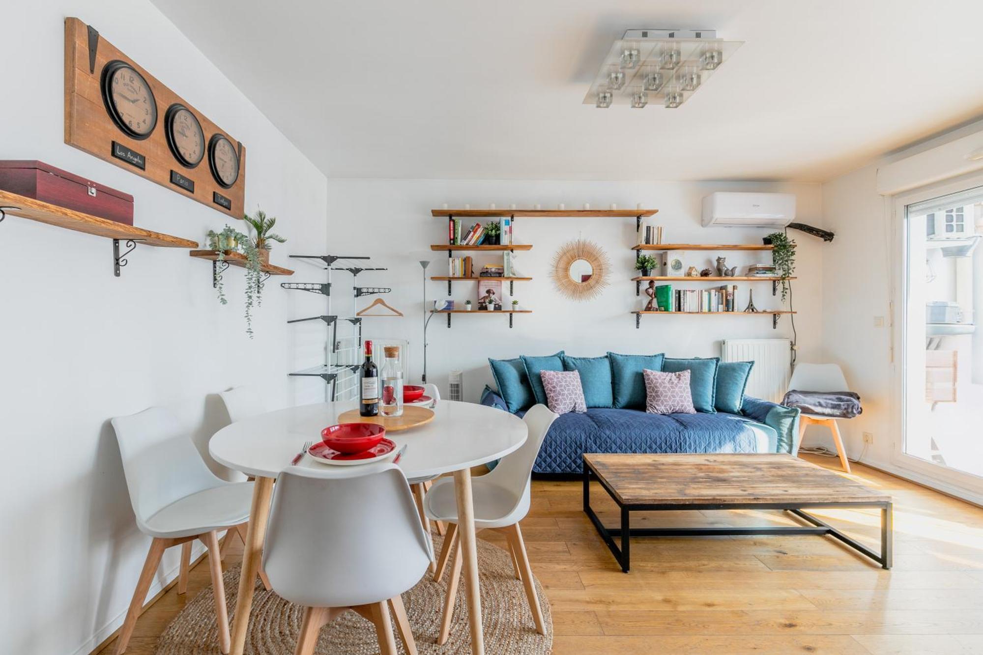 Transports, Parking, A/C & Equipped For Long Stays Saint-Ouen  Extérieur photo