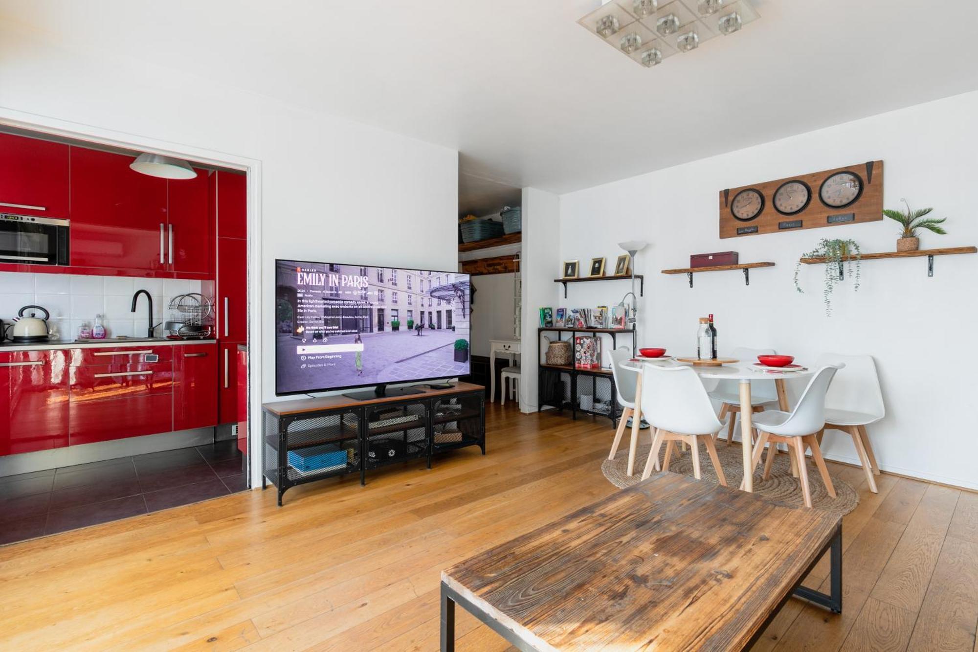 Transports, Parking, A/C & Equipped For Long Stays Saint-Ouen  Extérieur photo