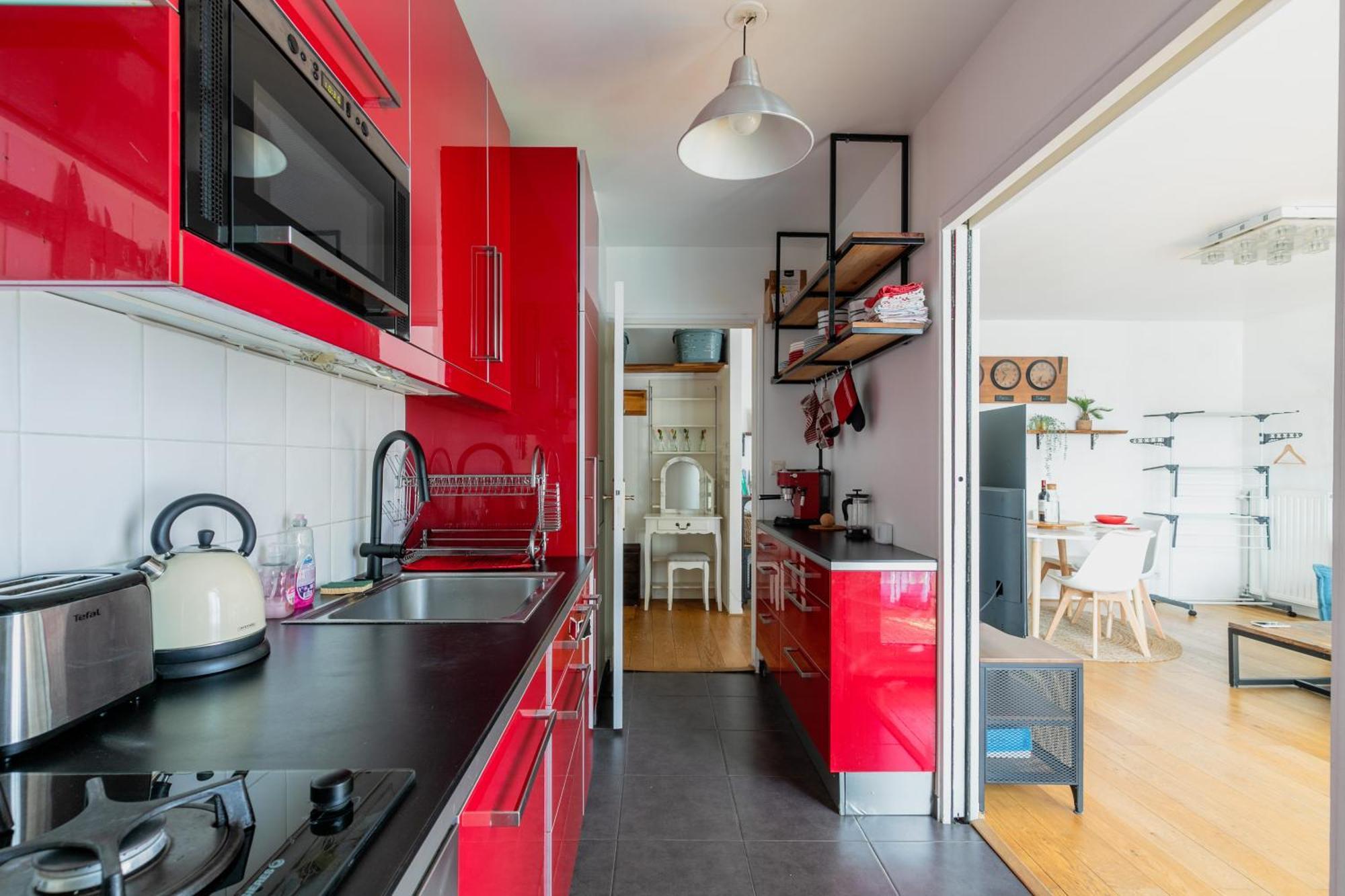 Transports, Parking, A/C & Equipped For Long Stays Saint-Ouen  Extérieur photo