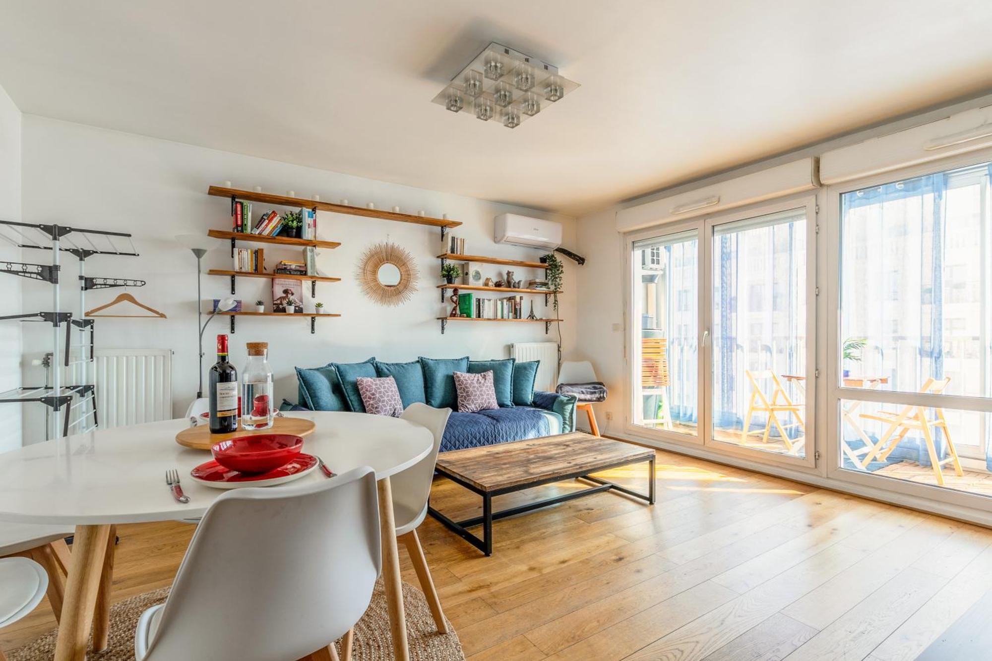 Transports, Parking, A/C & Equipped For Long Stays Saint-Ouen  Extérieur photo